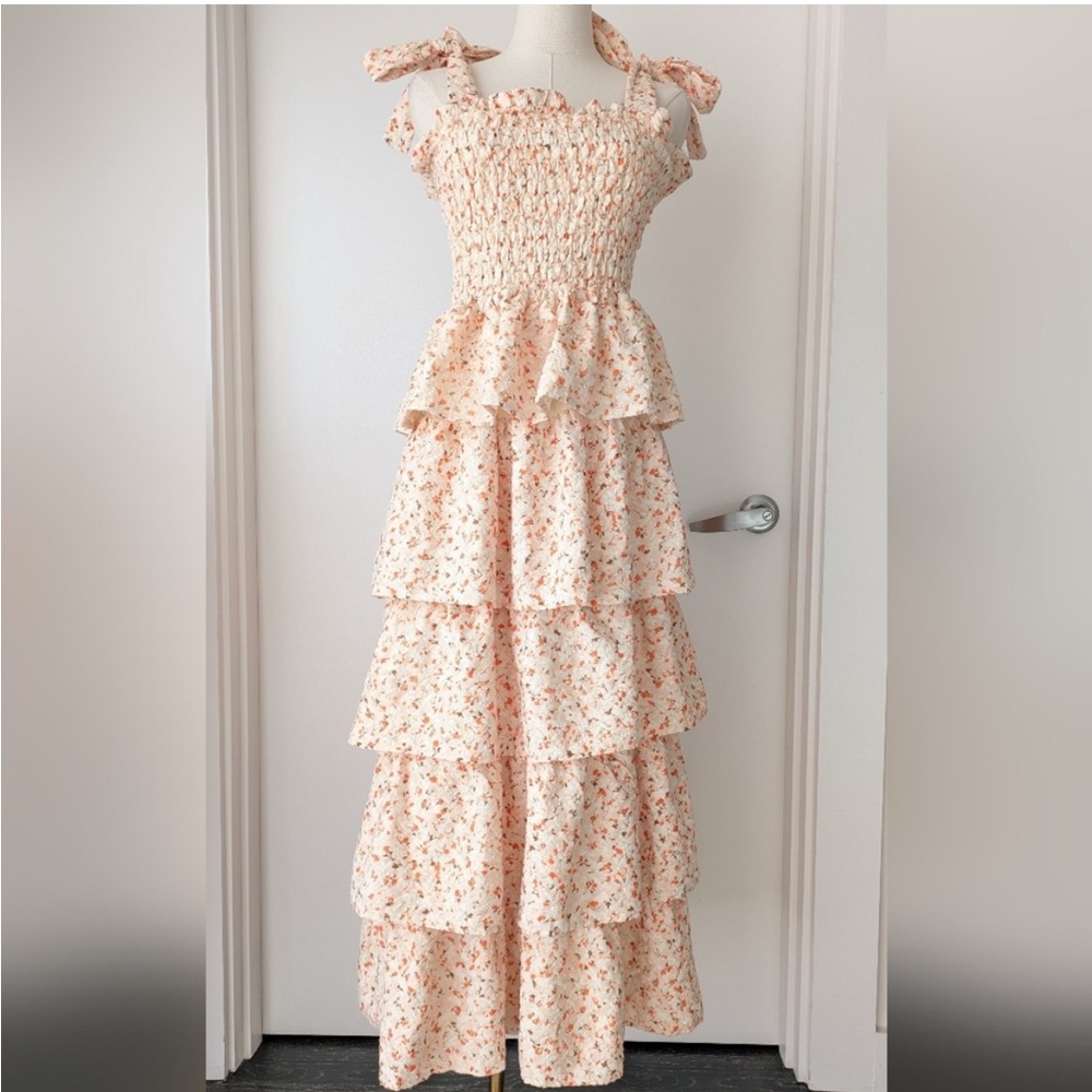 Just Me  Ruffled Tiered Sundress